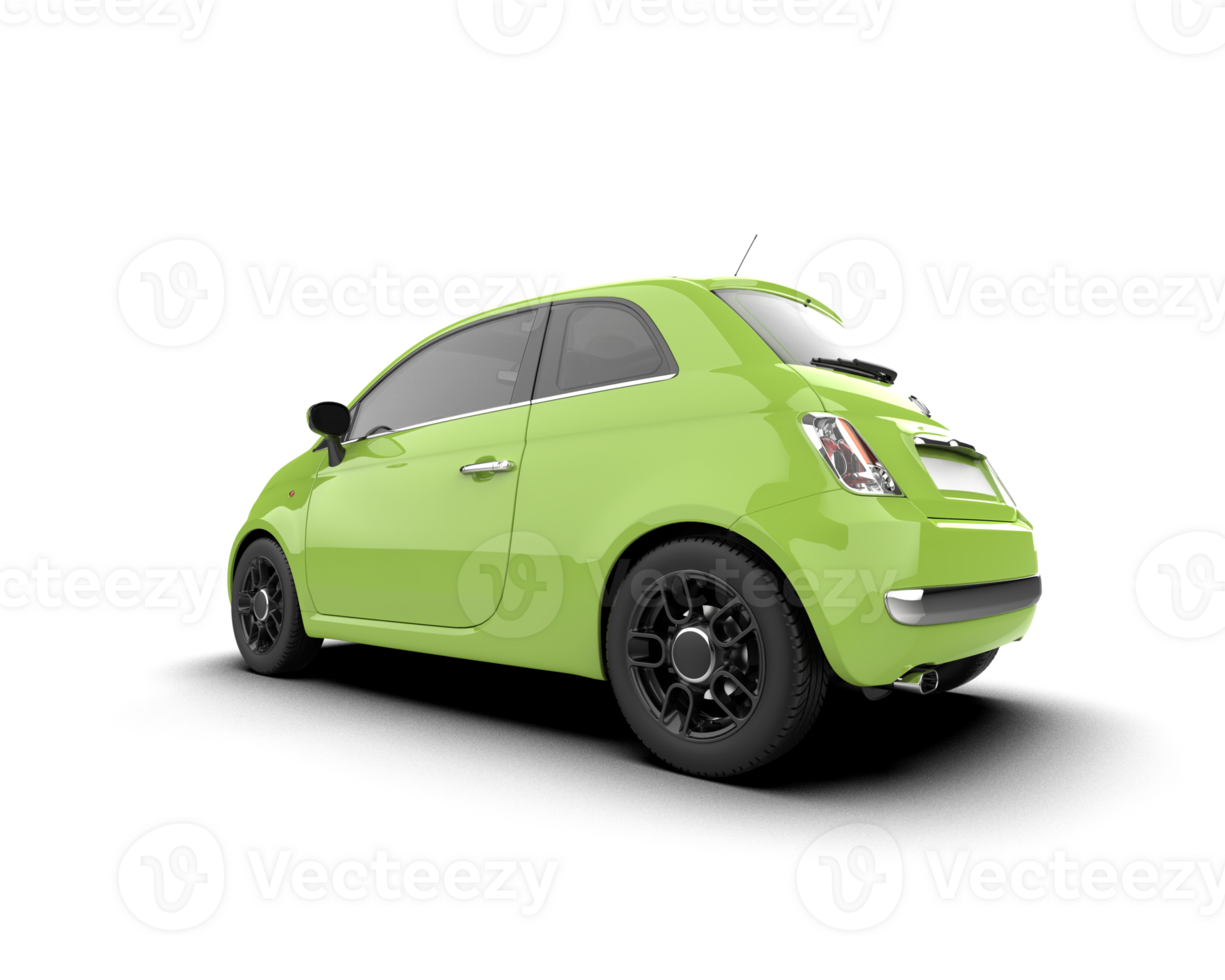 Modern car isolated on background. 3d rendering - illustration png