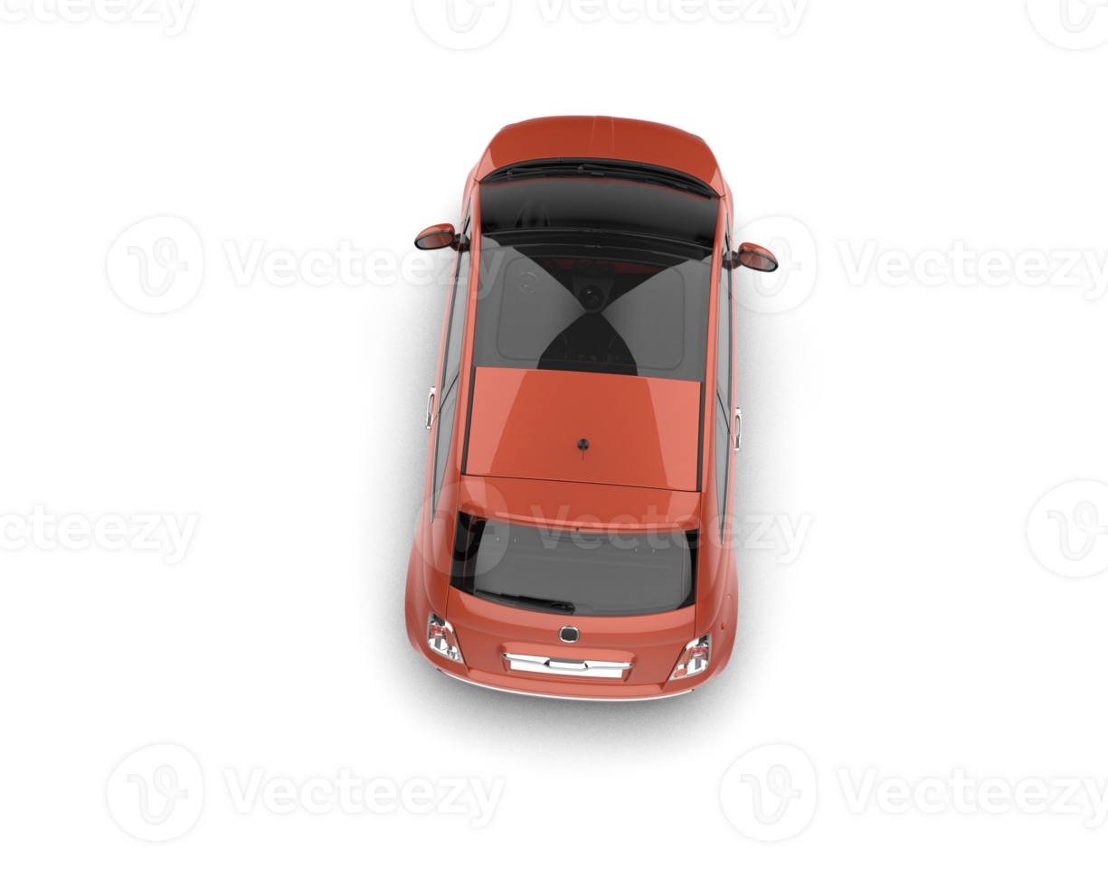 Modern car isolated on background. 3d rendering - illustration png