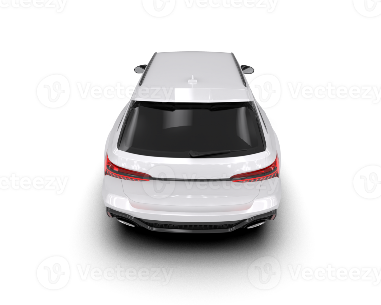 Modern car isolated on background. 3d rendering - illustration png