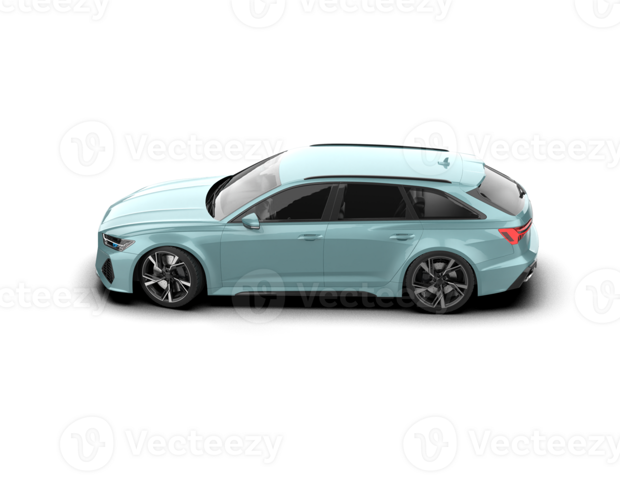 Modern car isolated on background. 3d rendering - illustration png