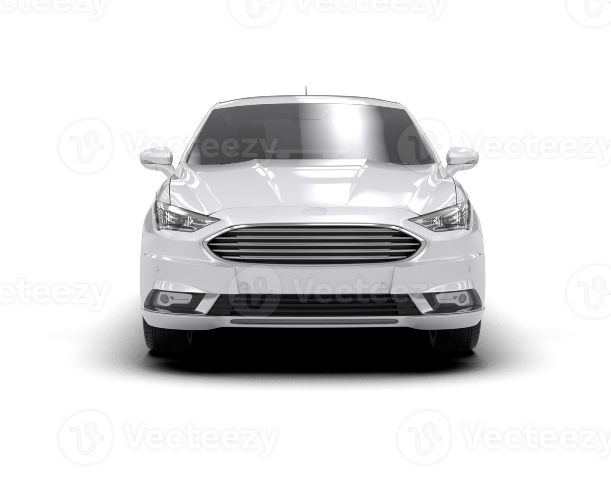 Modern car isolated on background. 3d rendering - illustration png