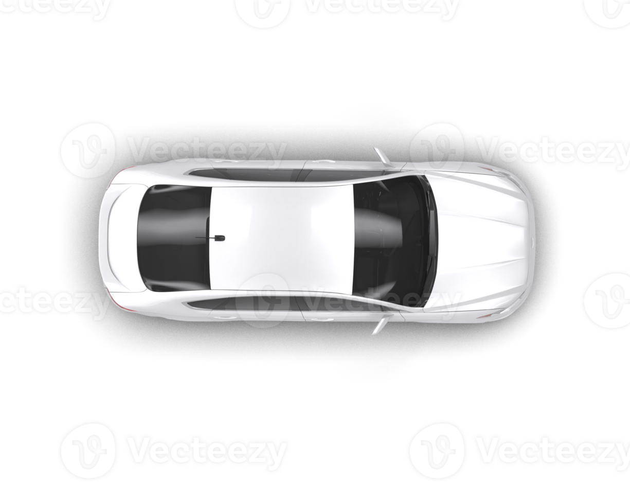 Modern car isolated on background. 3d rendering - illustration png