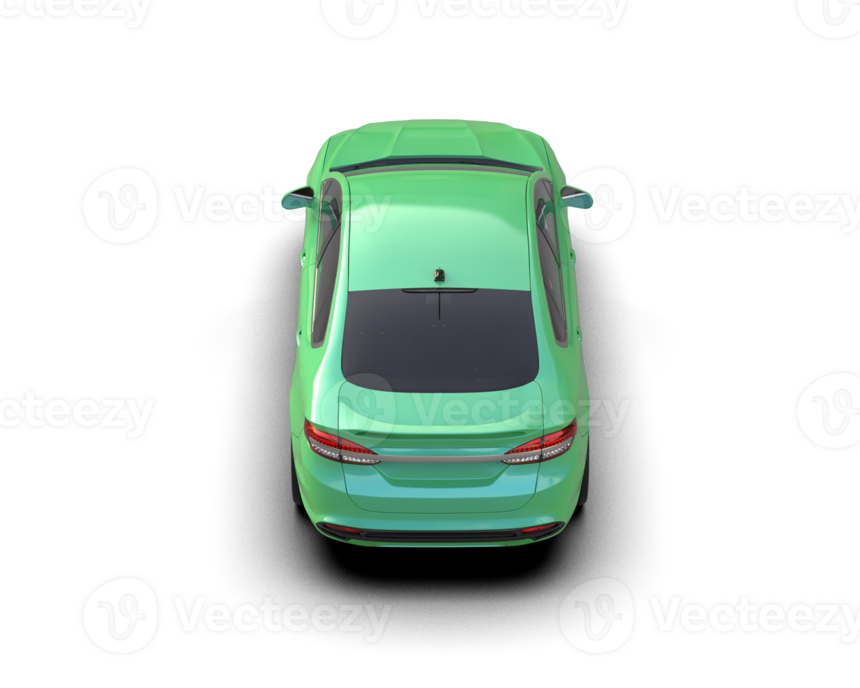 Modern car isolated on background. 3d rendering - illustration png