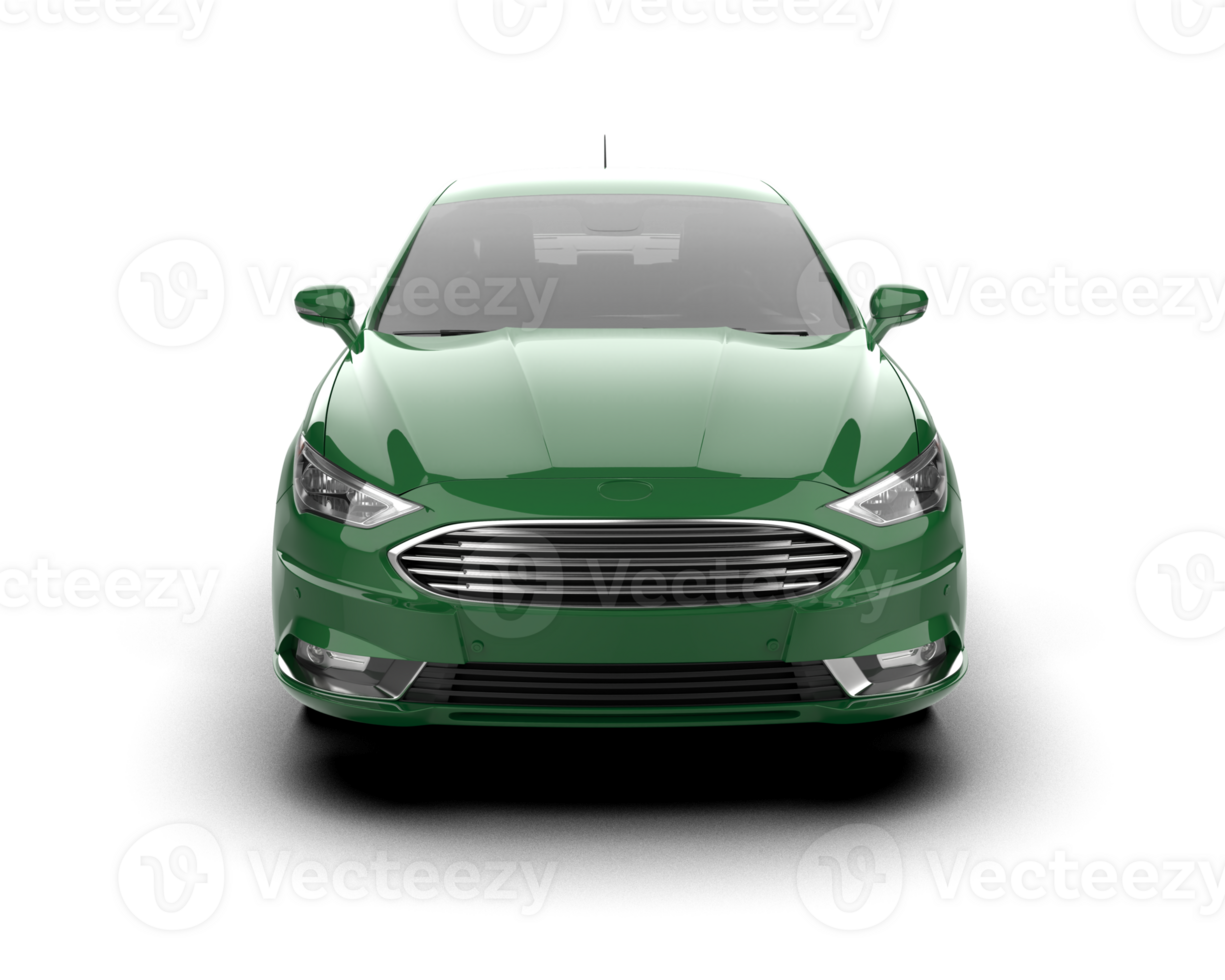Modern car isolated on background. 3d rendering - illustration png
