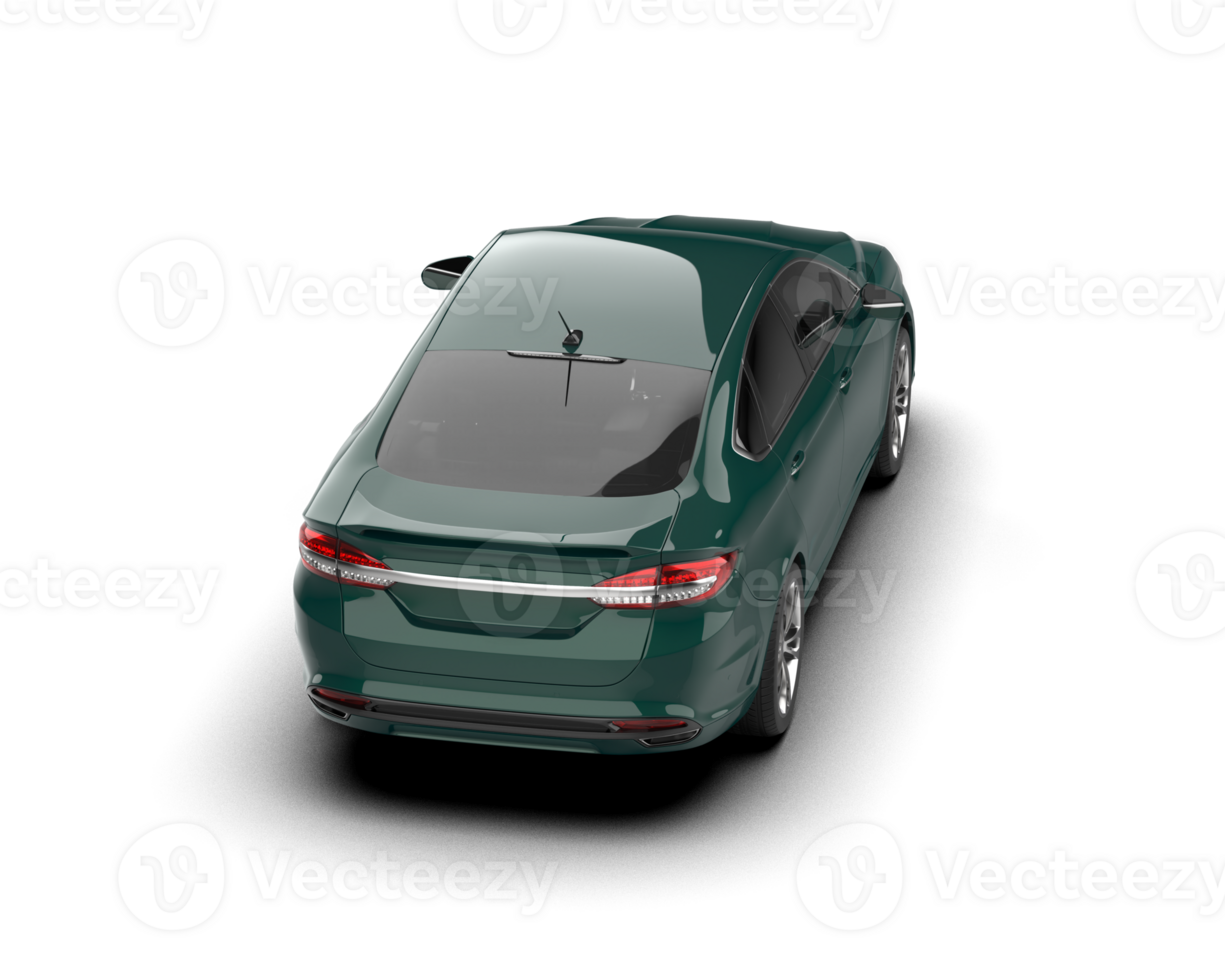 Modern car isolated on background. 3d rendering - illustration png