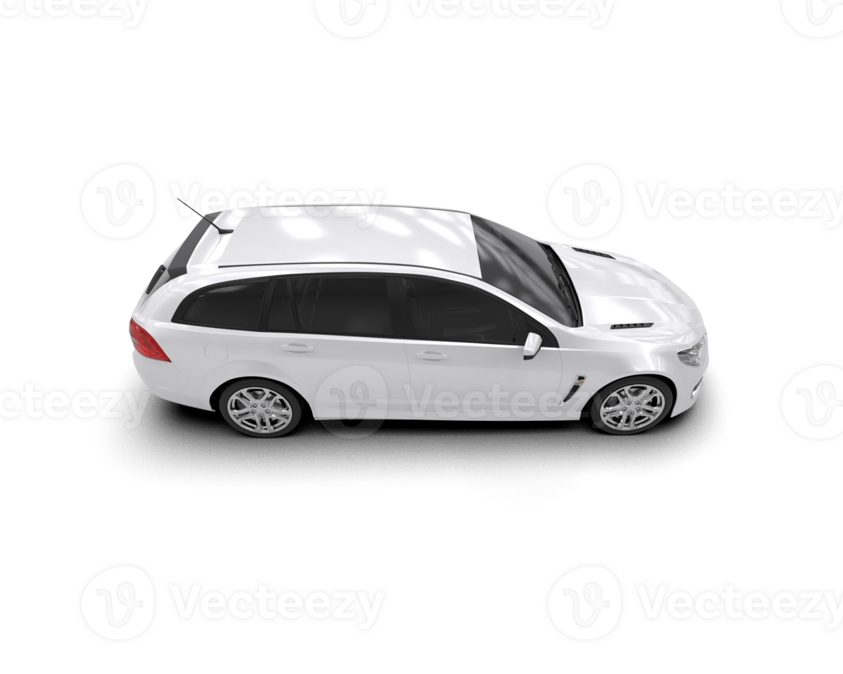 Modern car isolated on background. 3d rendering - illustration png