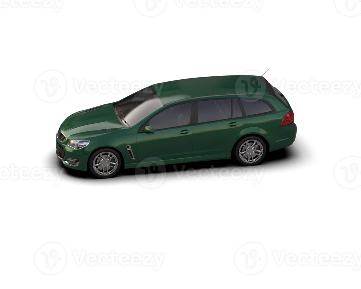Modern car isolated on background. 3d rendering - illustration png