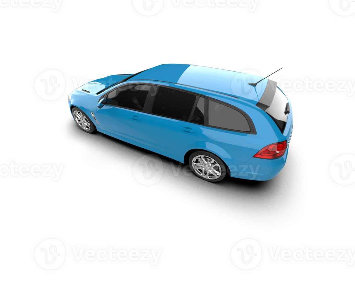 Modern car isolated on background. 3d rendering - illustration png