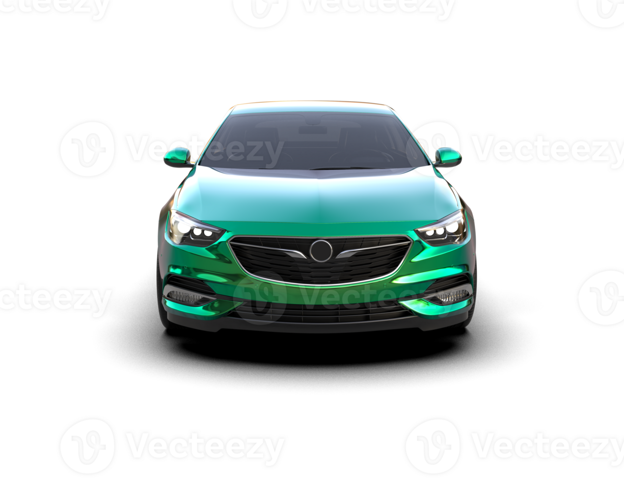 Modern car isolated on background. 3d rendering - illustration png