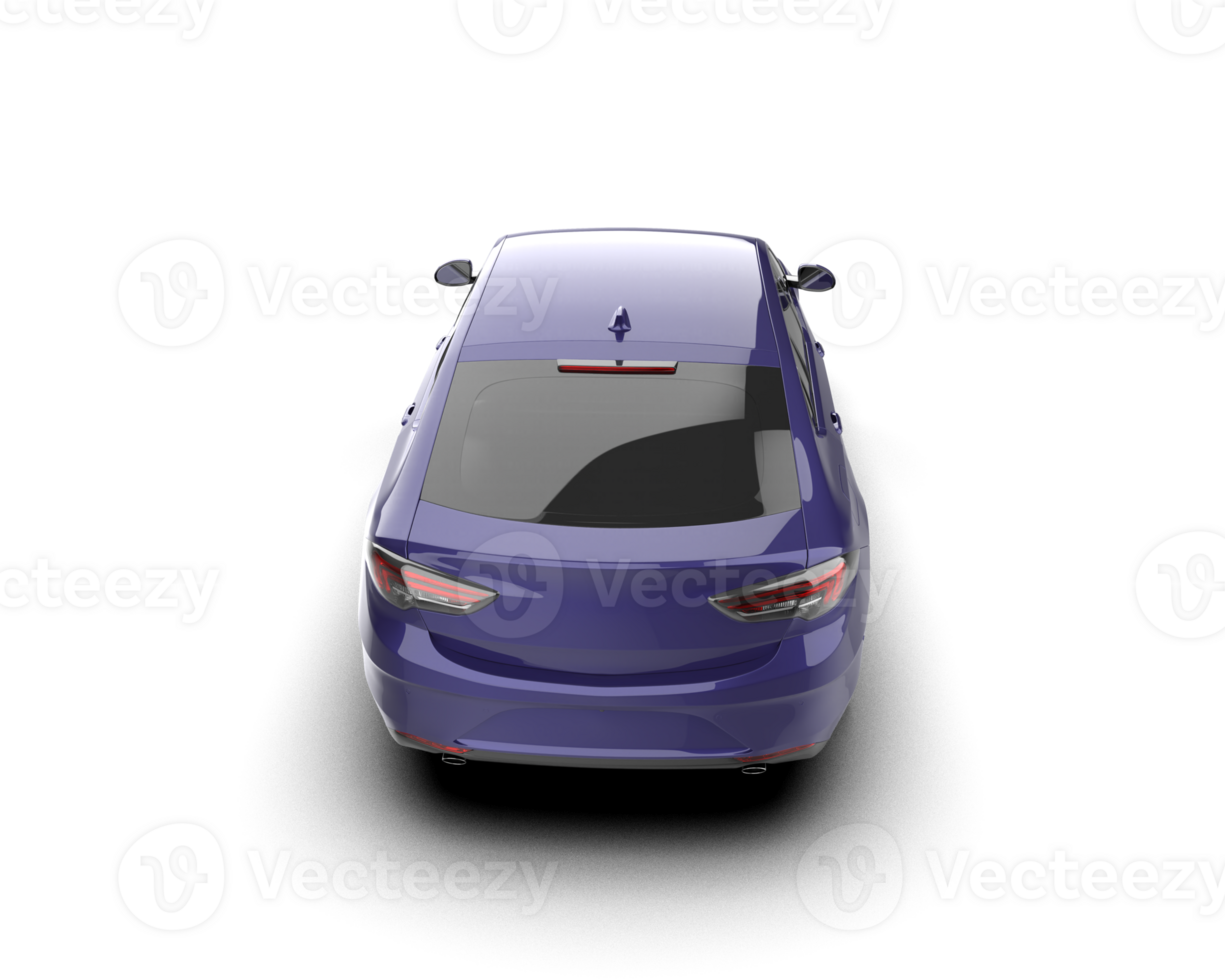 Modern car isolated on background. 3d rendering - illustration png