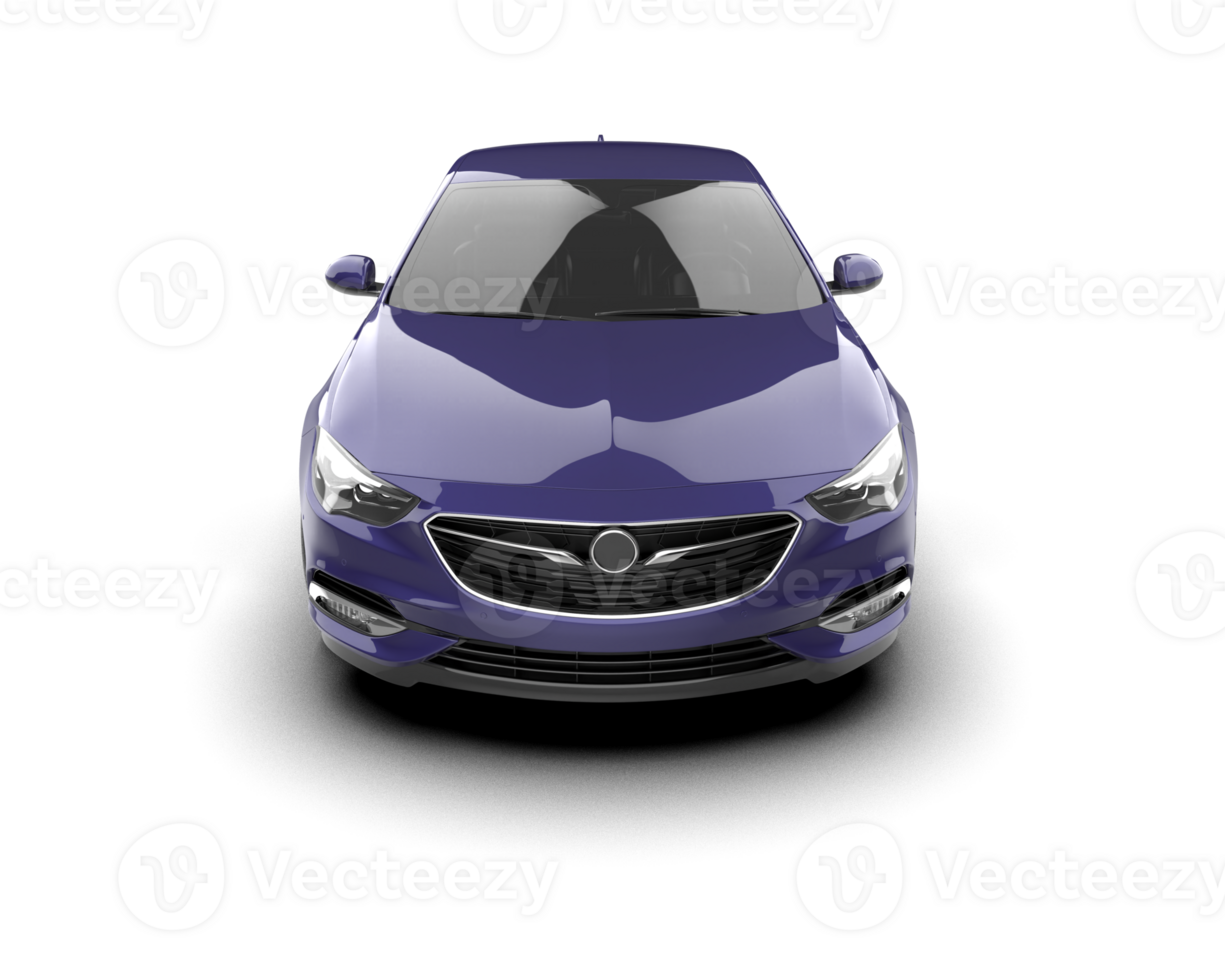 Modern car isolated on background. 3d rendering - illustration png