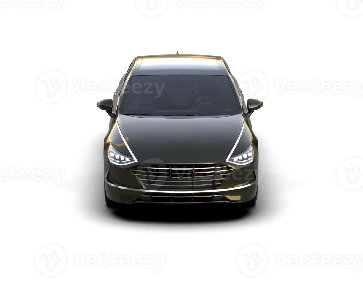 Modern car isolated on background. 3d rendering - illustration png