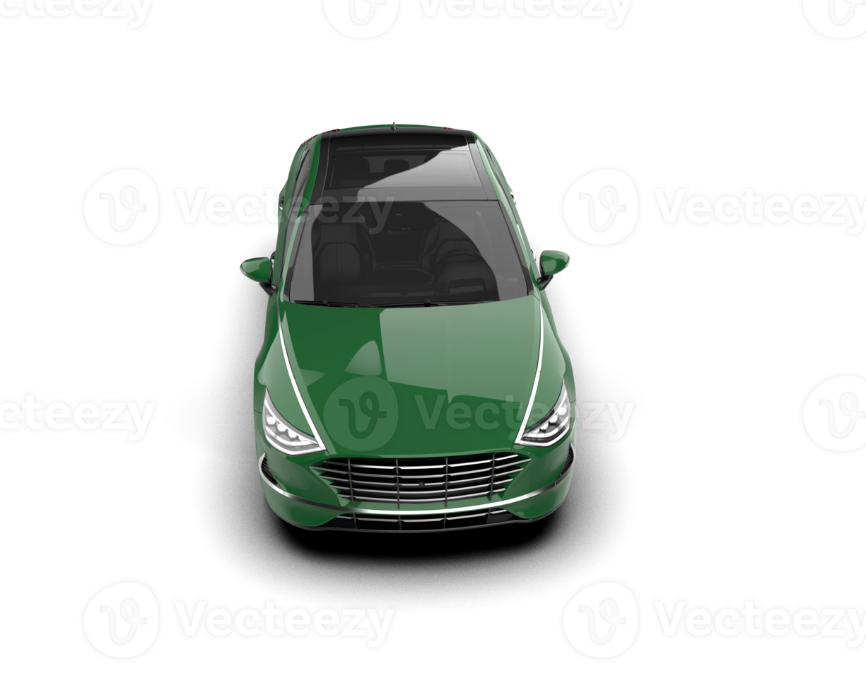 Modern car isolated on background. 3d rendering - illustration png