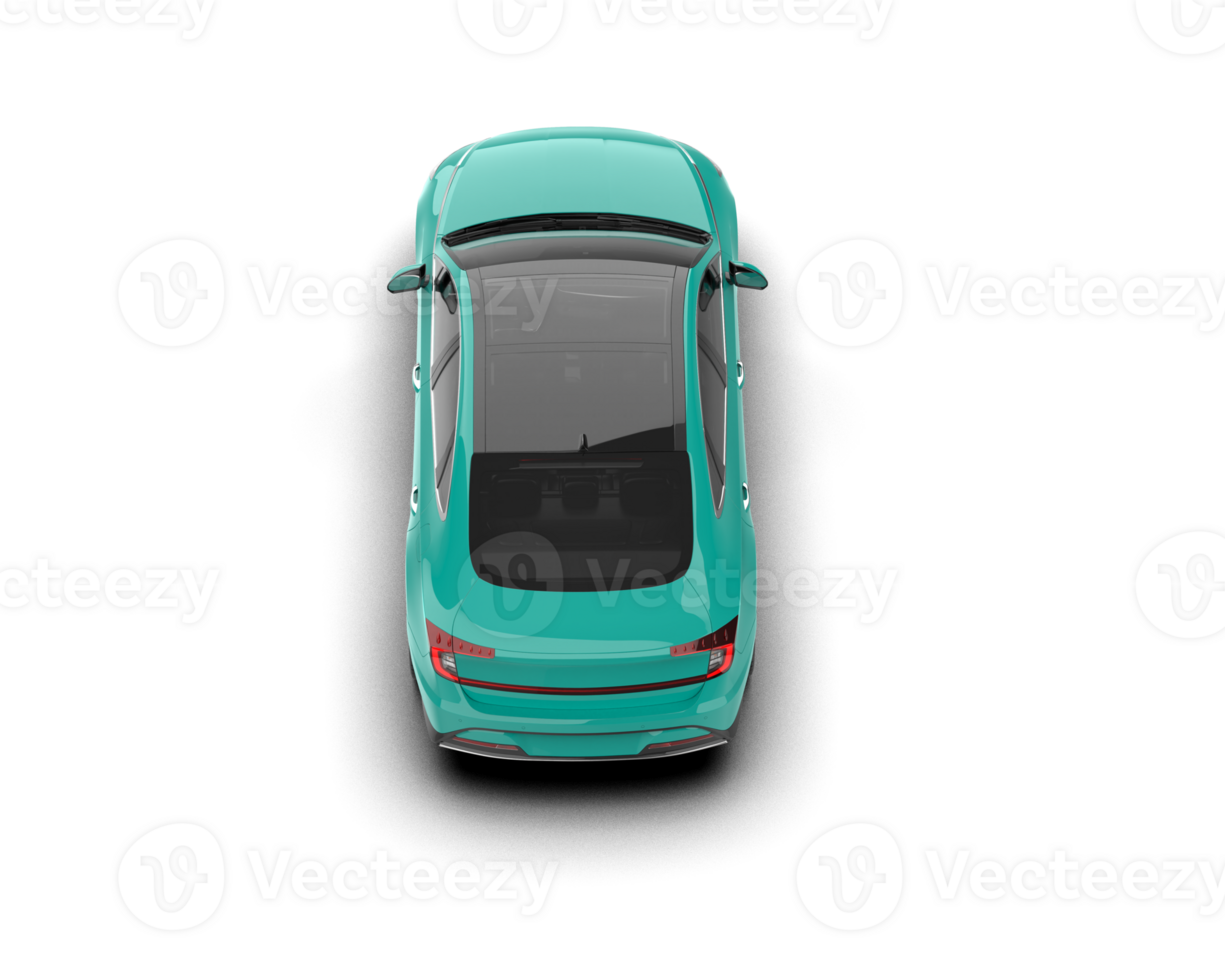 Modern car isolated on background. 3d rendering - illustration png