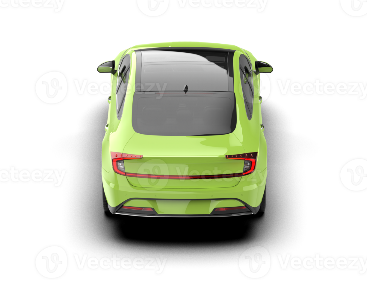 Modern car isolated on background. 3d rendering - illustration png