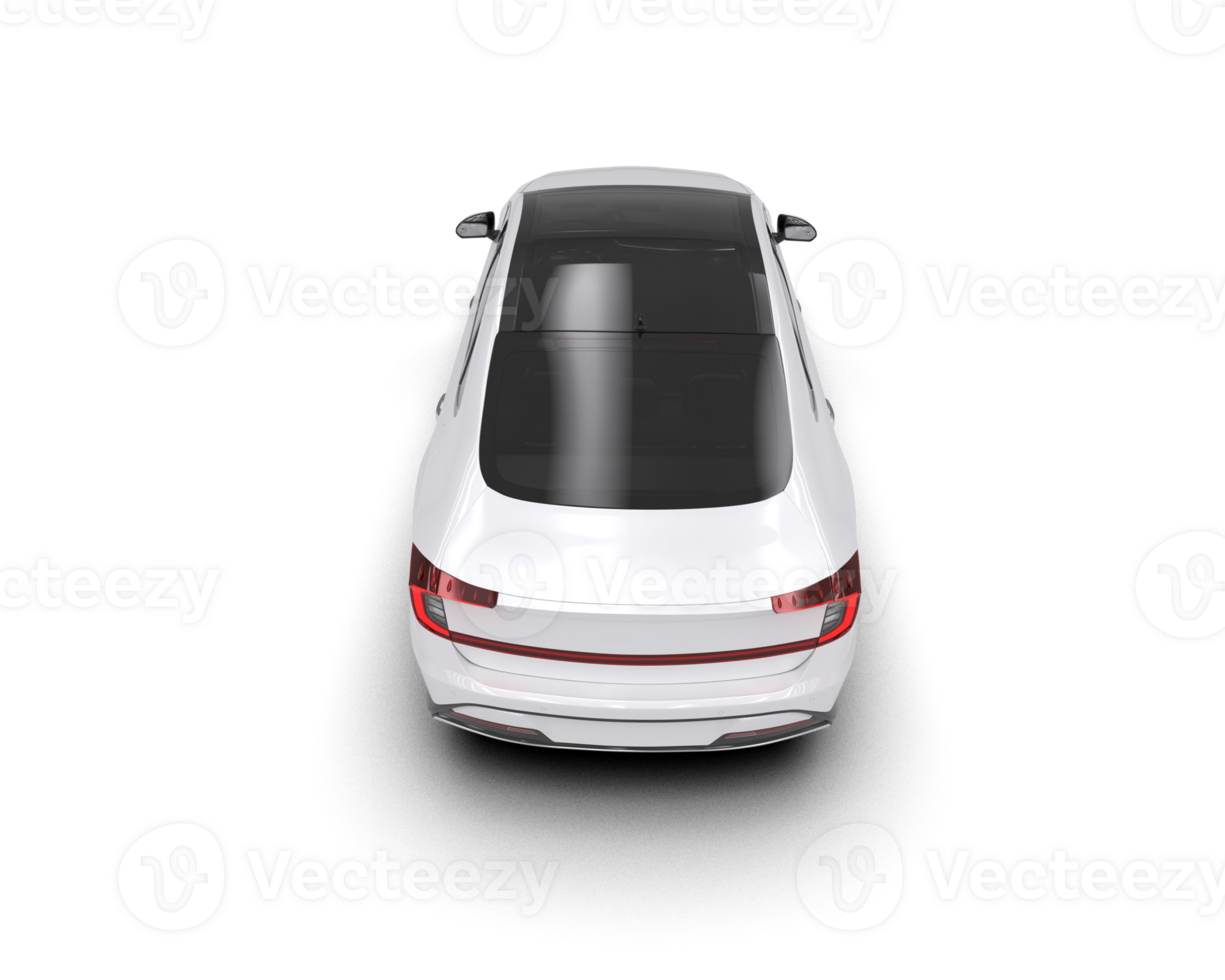 Modern car isolated on background. 3d rendering - illustration png