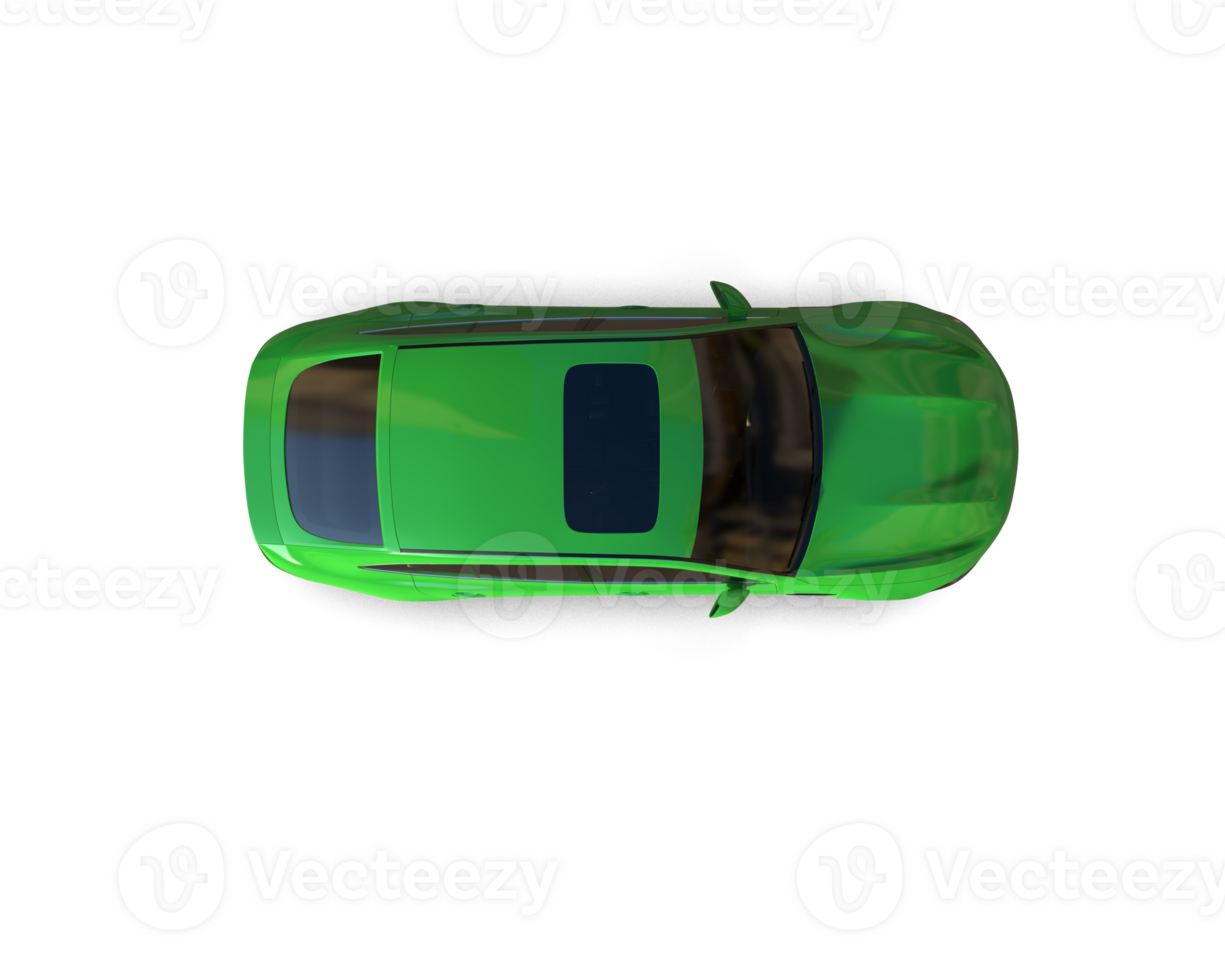Modern car isolated on background. 3d rendering - illustration png