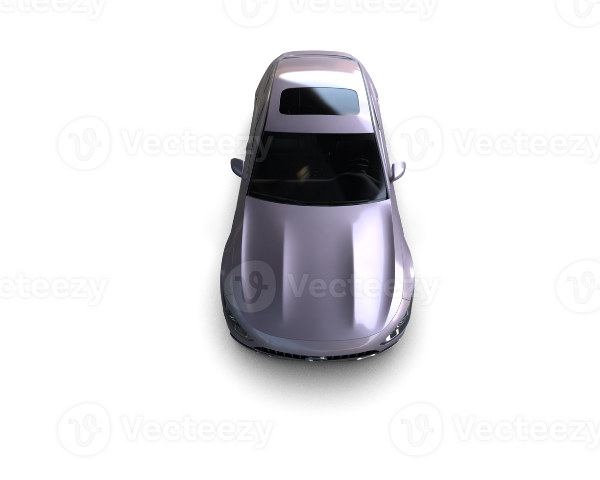 Modern car isolated on background. 3d rendering - illustration png