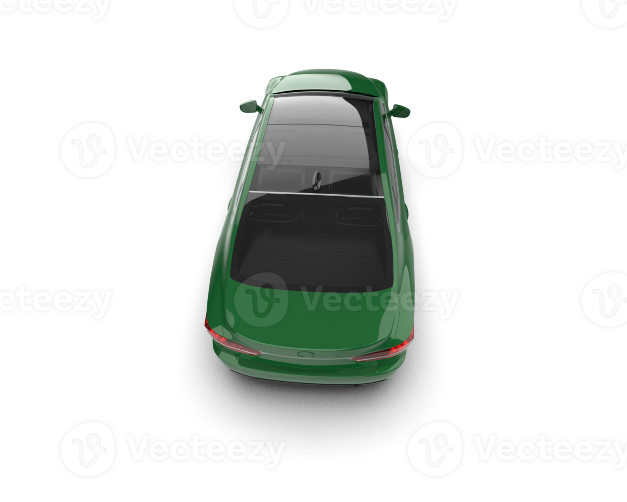 Modern car isolated on background. 3d rendering - illustration png