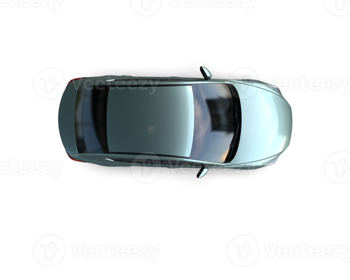 Modern car isolated on background. 3d rendering - illustration png