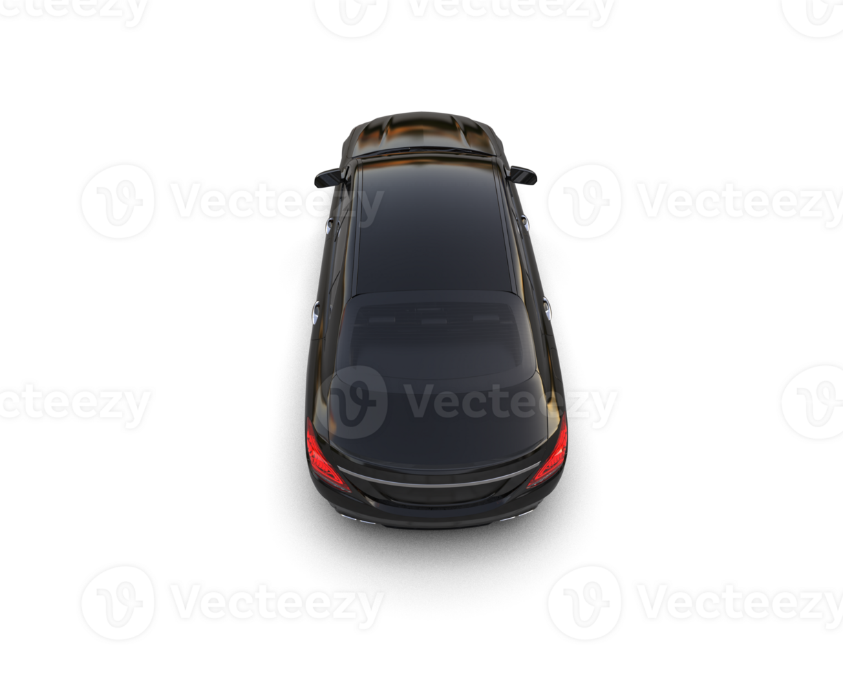 Modern car isolated on background. 3d rendering - illustration png