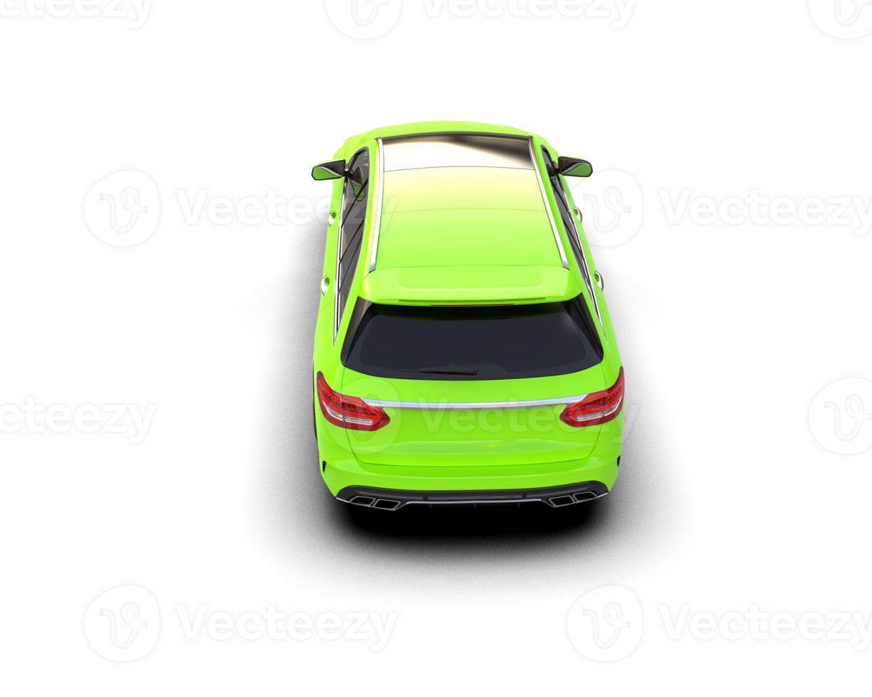 Modern car isolated on background. 3d rendering - illustration png