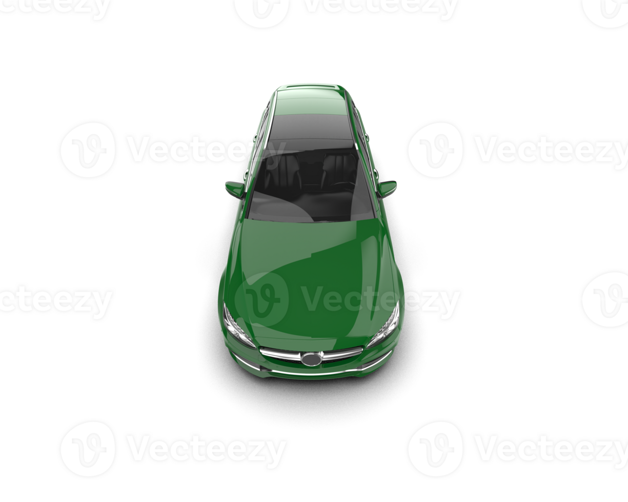 Modern car isolated on background. 3d rendering - illustration png