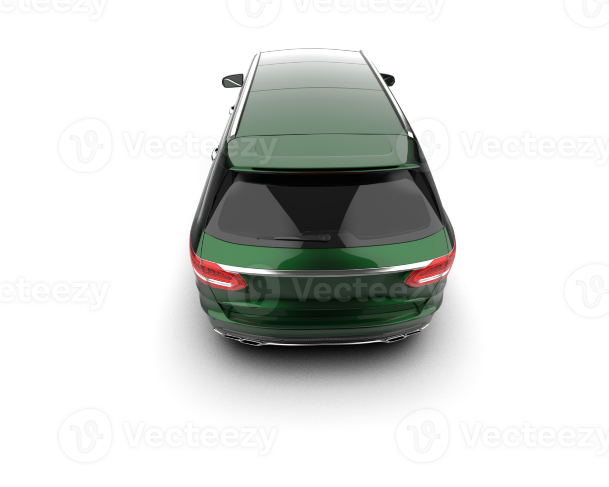 Modern car isolated on background. 3d rendering - illustration png