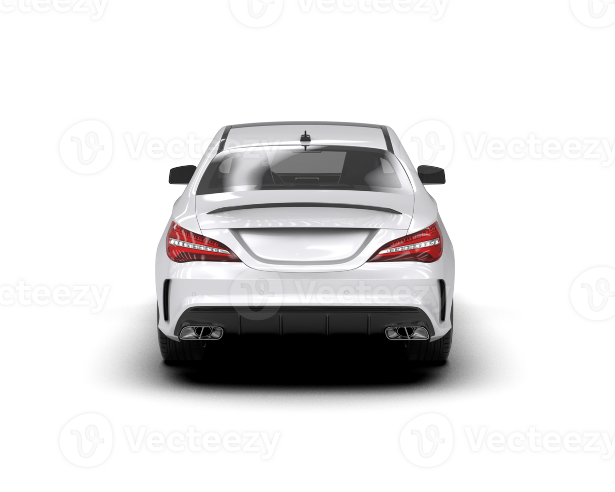 Modern car isolated on background. 3d rendering - illustration png