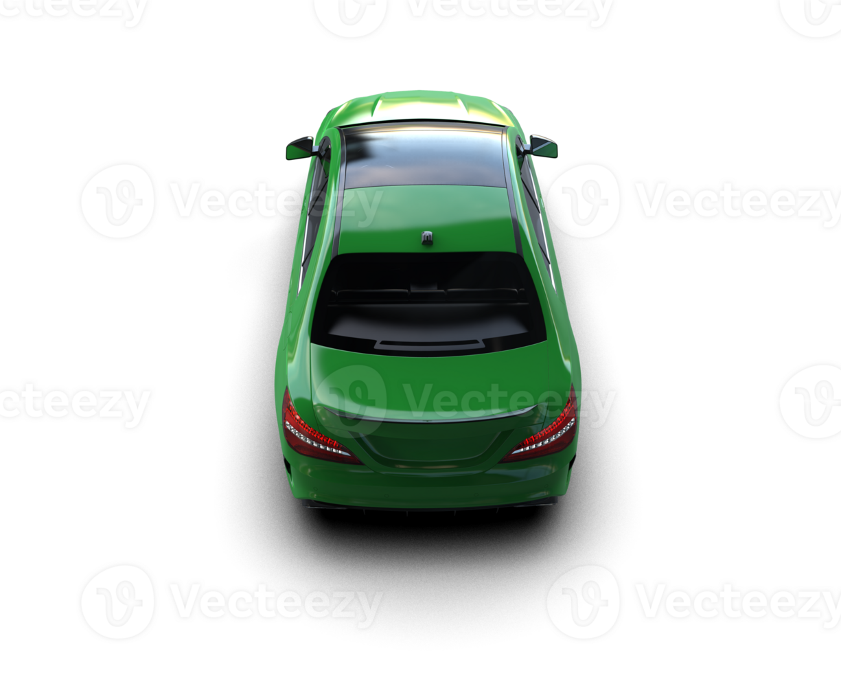 Modern car isolated on background. 3d rendering - illustration png