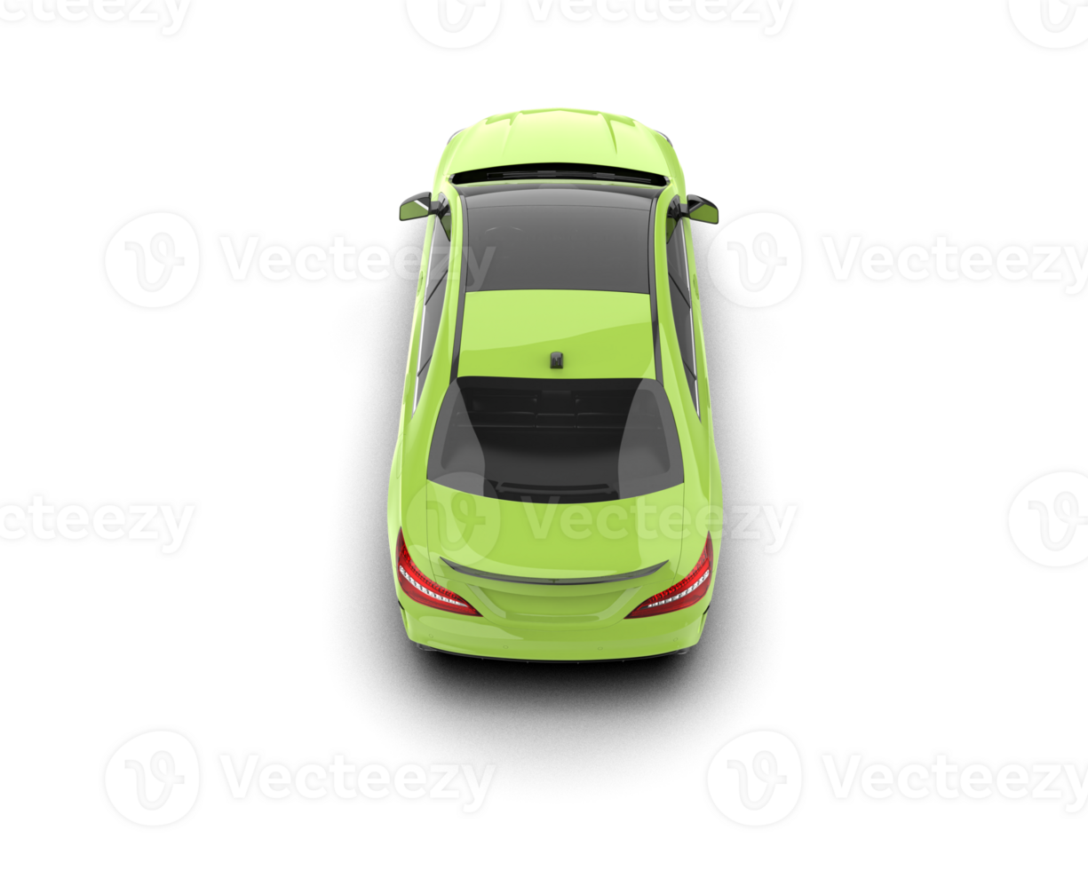 Modern car isolated on background. 3d rendering - illustration png