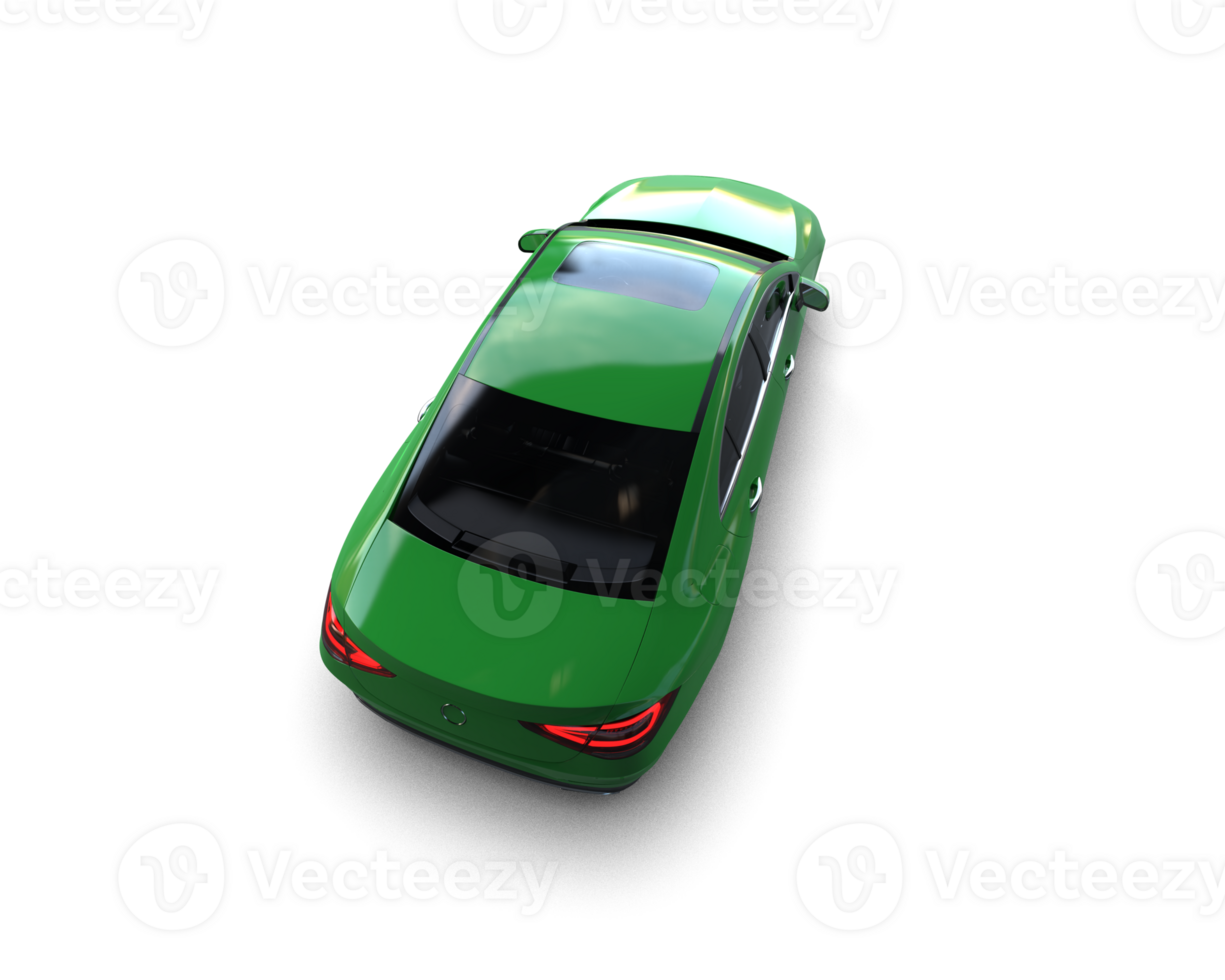 Modern car isolated on background. 3d rendering - illustration png