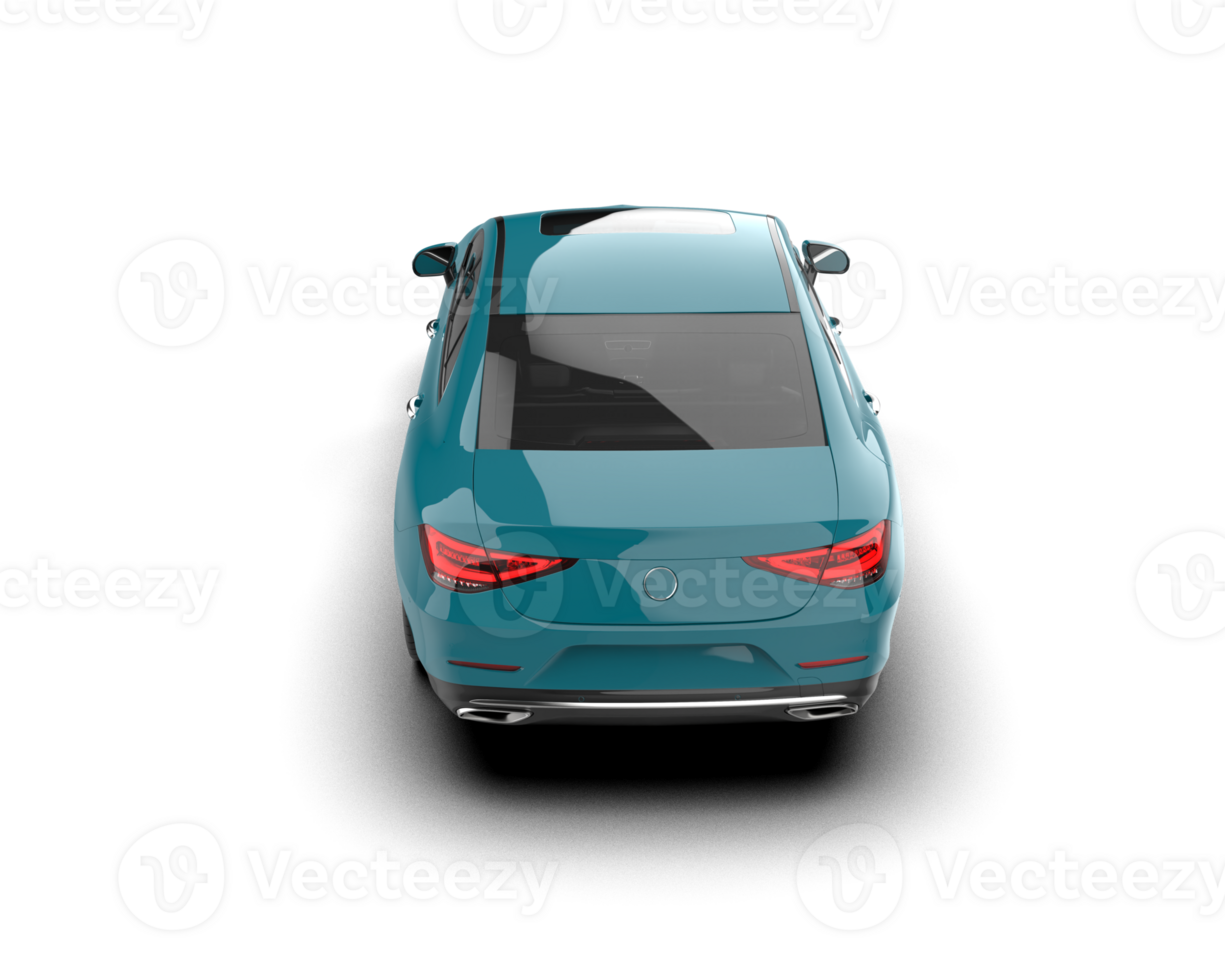 Modern car isolated on background. 3d rendering - illustration png