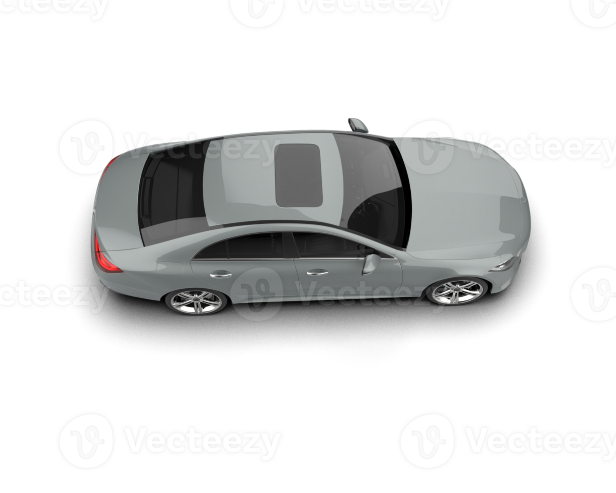 Modern car isolated on background. 3d rendering - illustration png