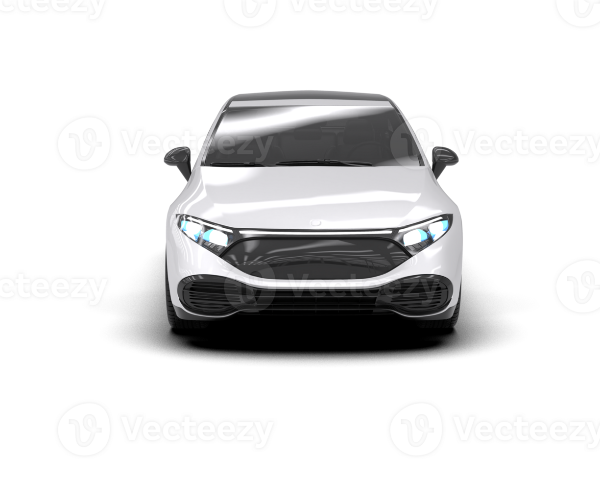 Modern car isolated on background. 3d rendering - illustration png
