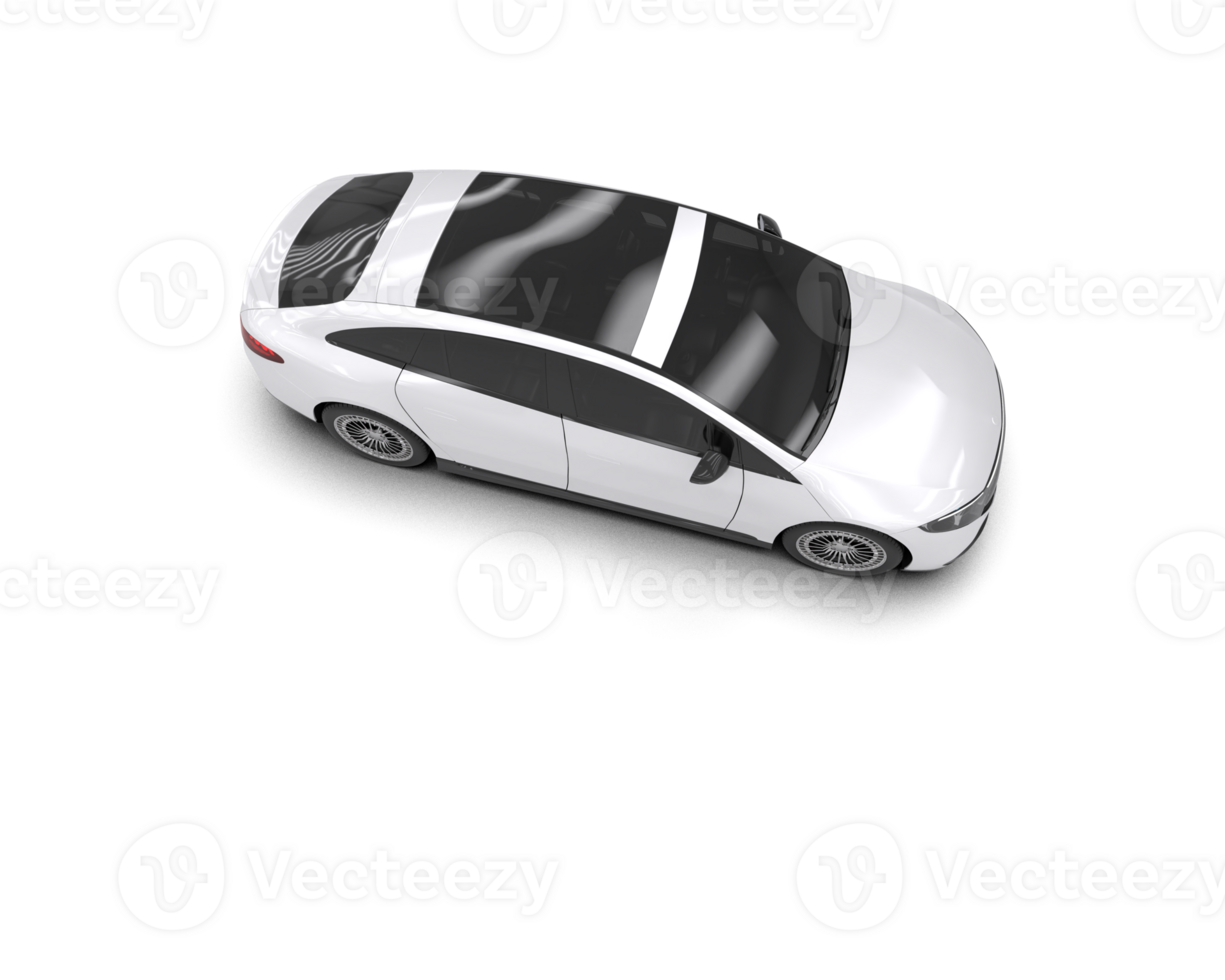 Modern car isolated on background. 3d rendering - illustration png