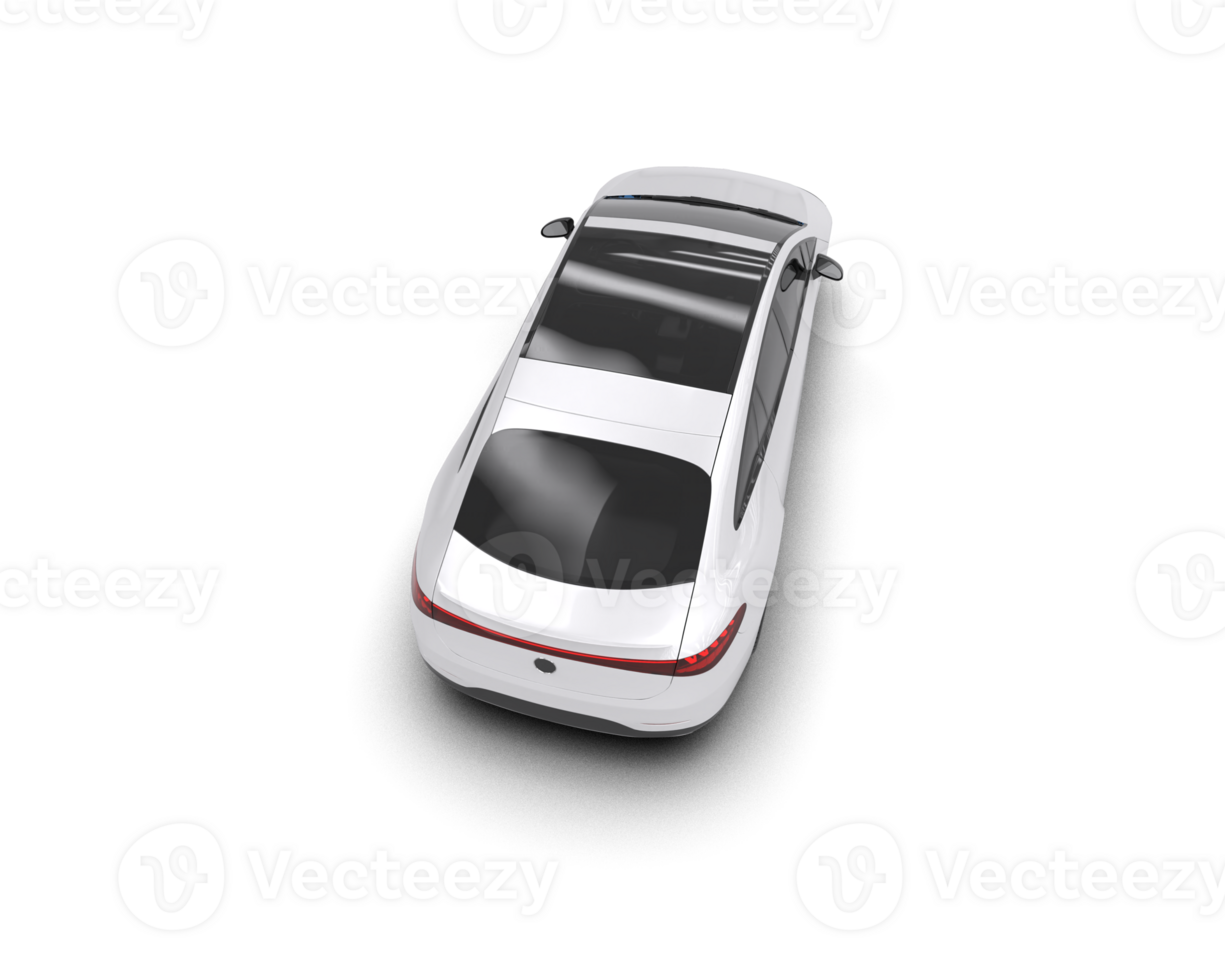 Modern car isolated on background. 3d rendering - illustration png