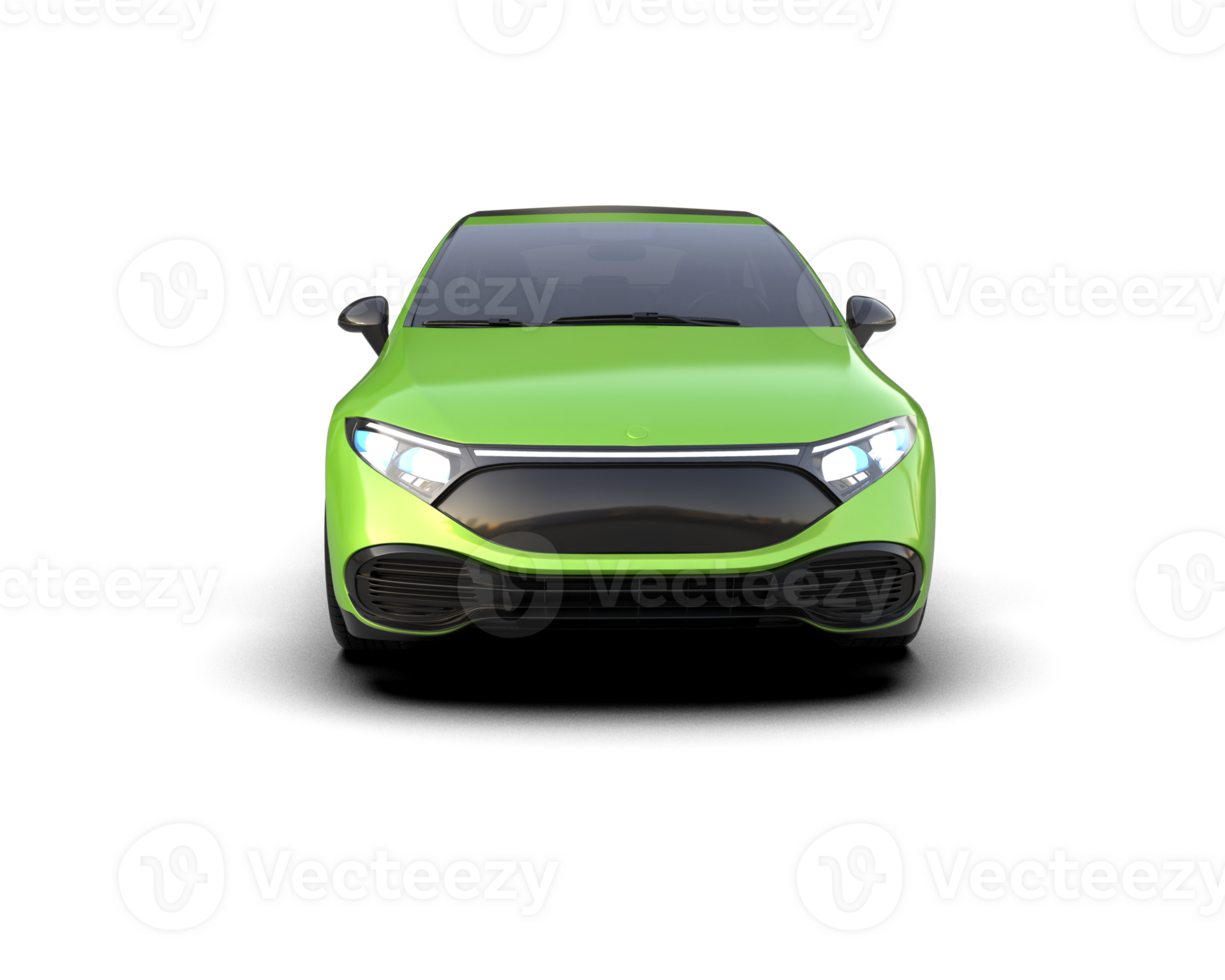 Modern car isolated on background. 3d rendering - illustration png