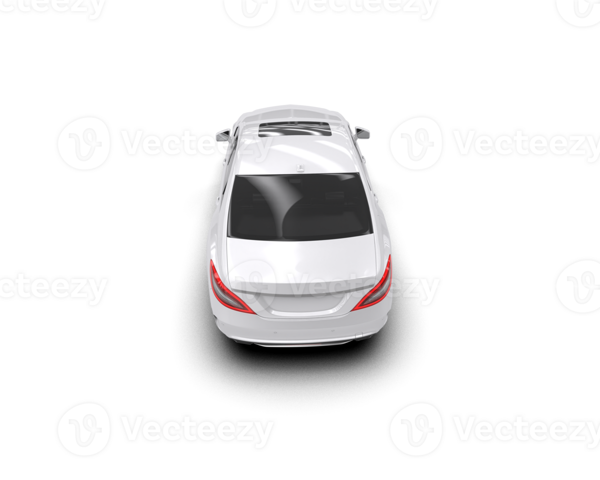 Modern car isolated on background. 3d rendering - illustration png