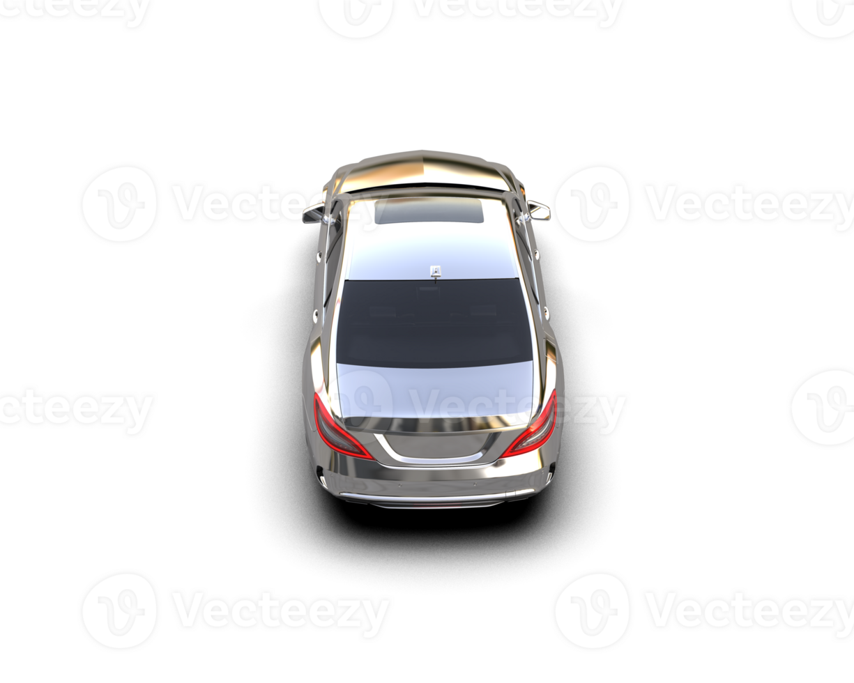 Modern car isolated on background. 3d rendering - illustration png