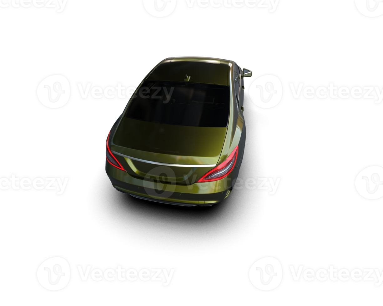 Modern car isolated on background. 3d rendering - illustration png