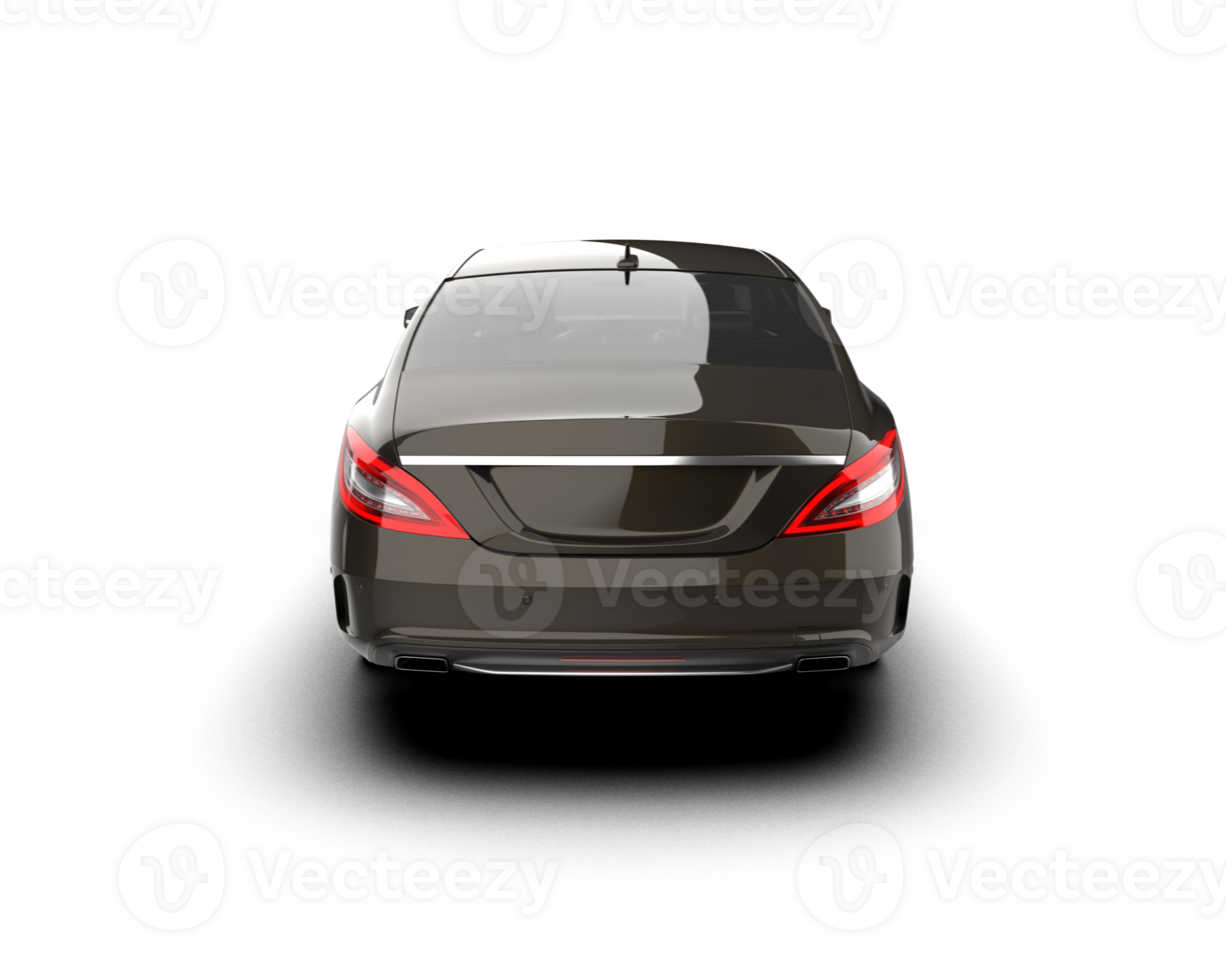 Modern car isolated on background. 3d rendering - illustration png