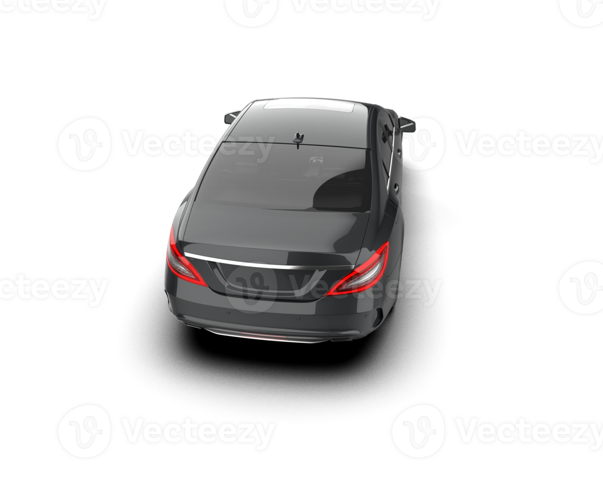 Modern car isolated on background. 3d rendering - illustration png