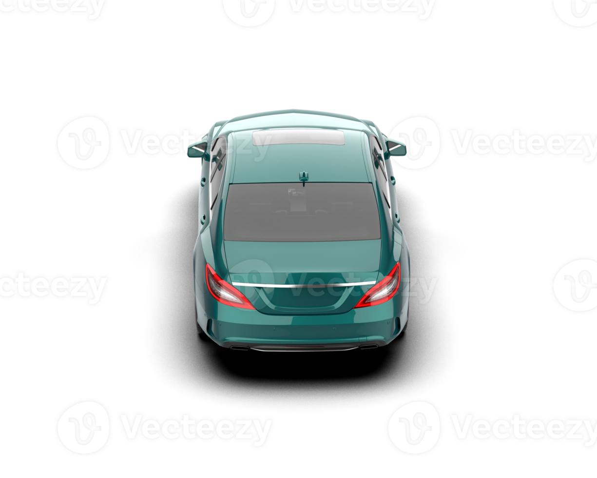 Modern car isolated on background. 3d rendering - illustration png
