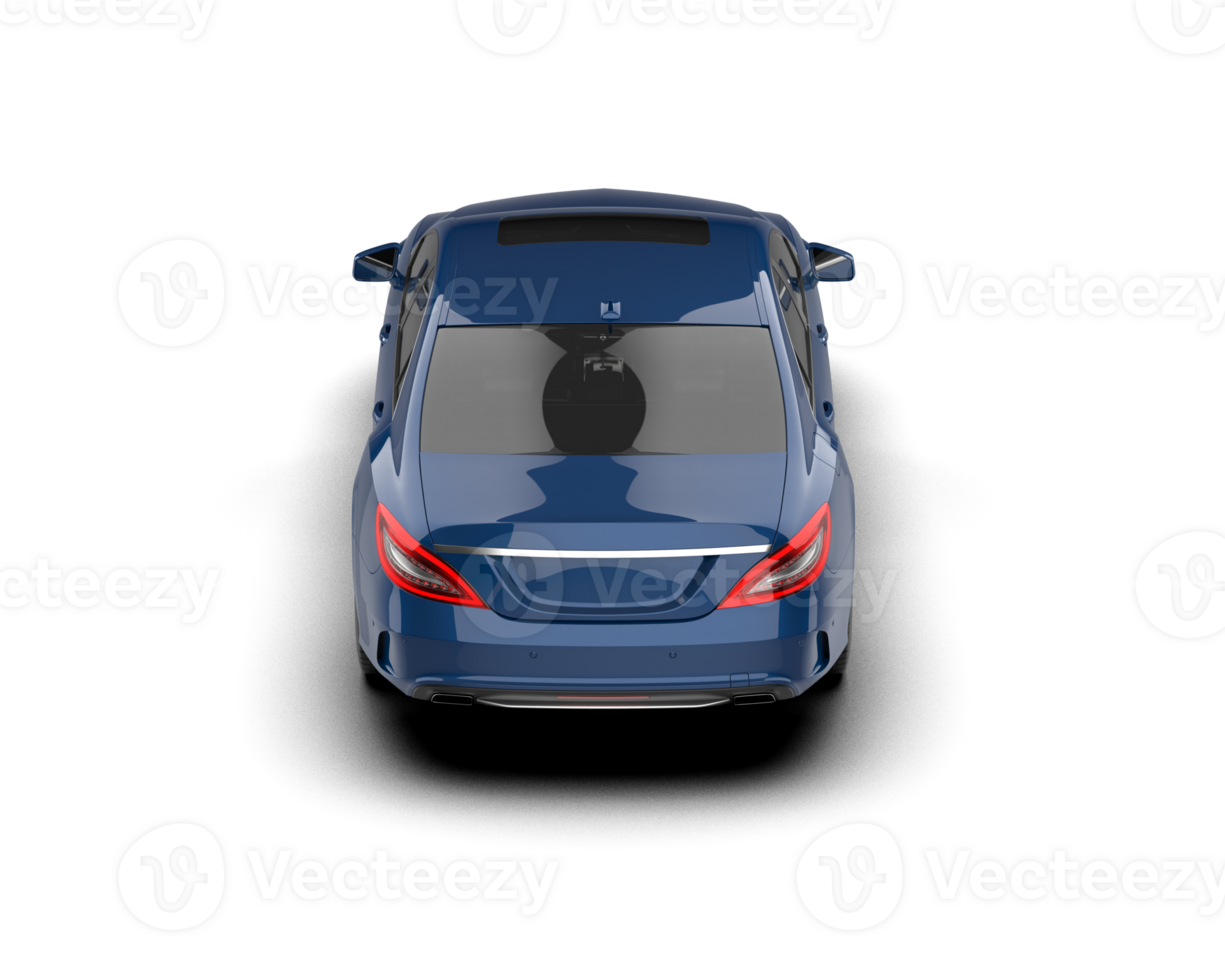 Modern car isolated on background. 3d rendering - illustration png