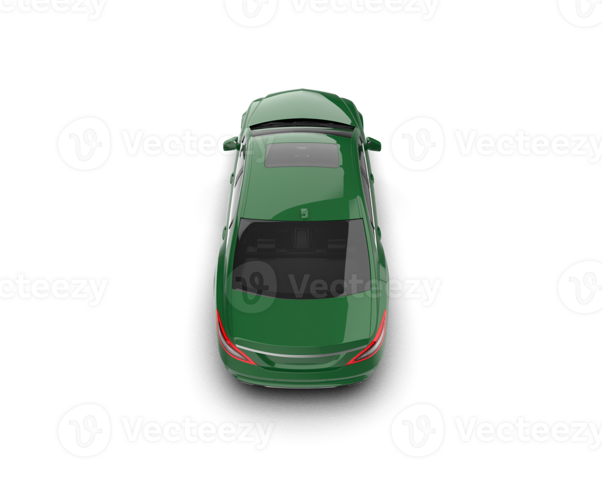 Modern car isolated on background. 3d rendering - illustration png