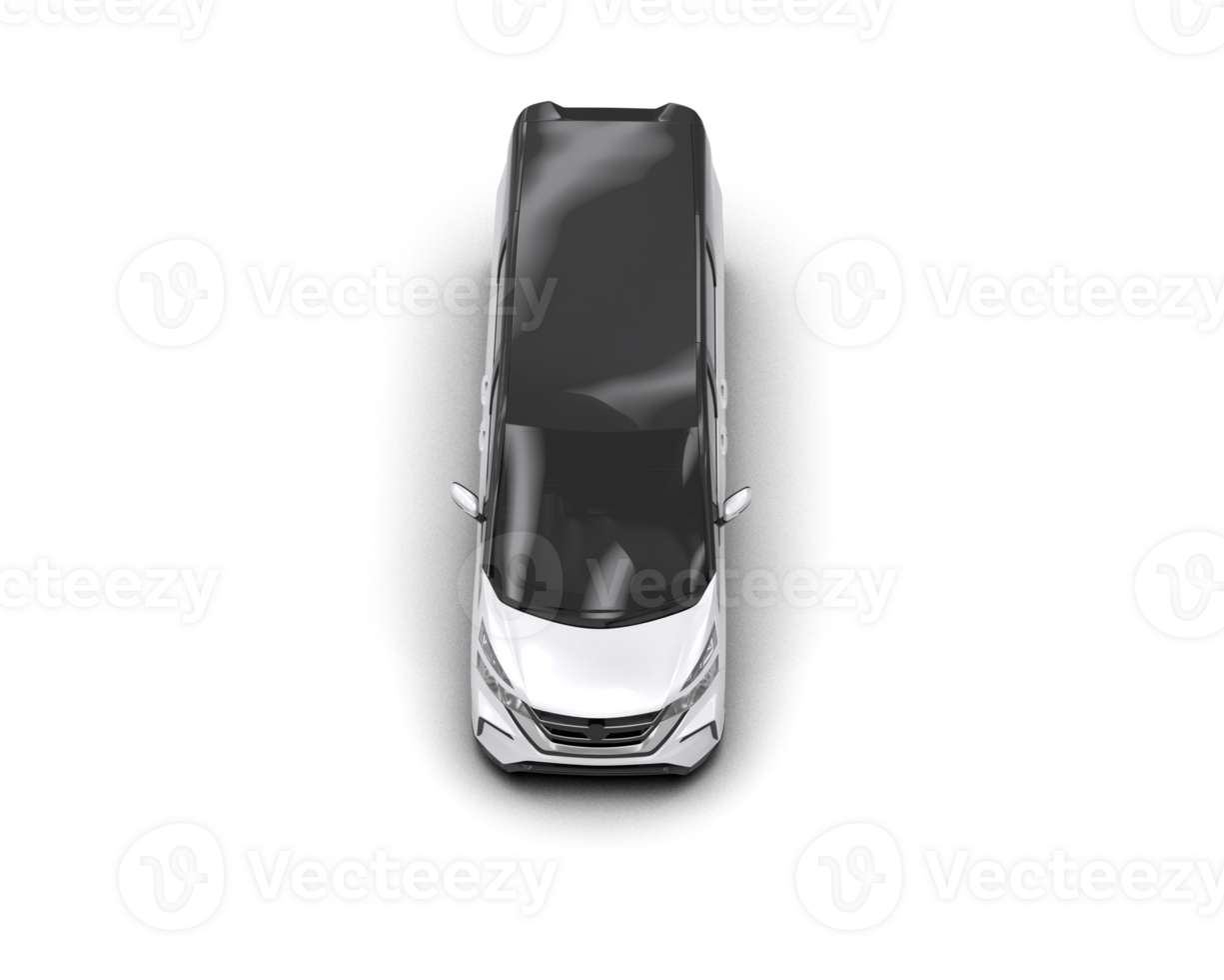 Modern car isolated on background. 3d rendering - illustration png