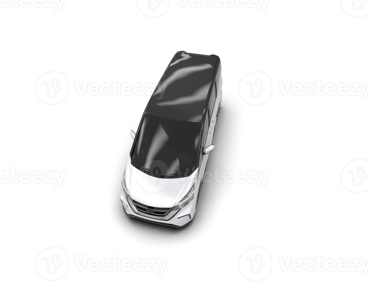 Modern car isolated on background. 3d rendering - illustration png