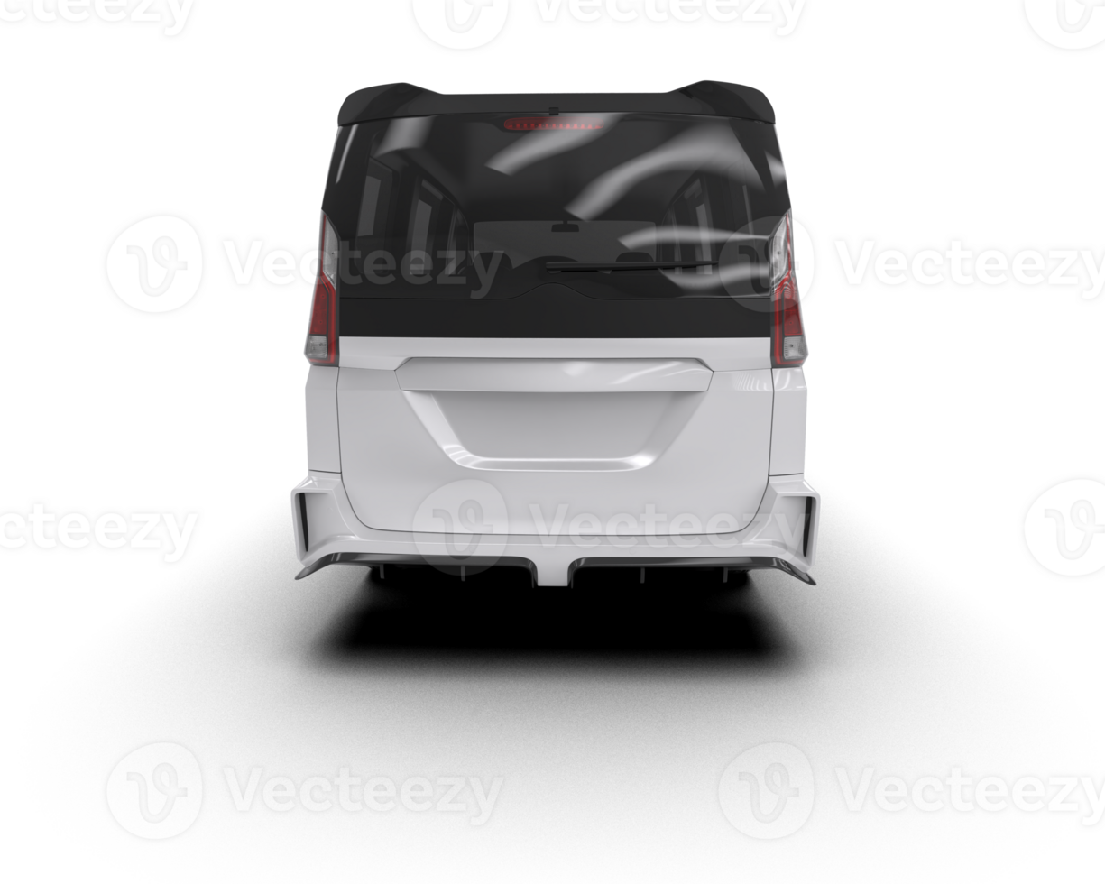Modern car isolated on background. 3d rendering - illustration png