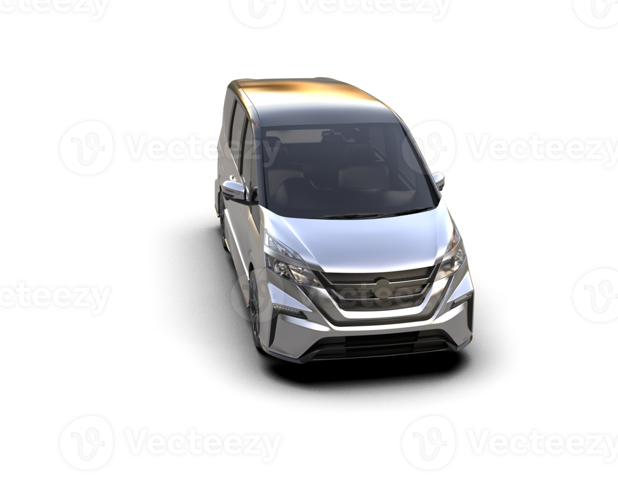 Modern car isolated on background. 3d rendering - illustration png